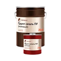 Химтраст Грунт-эмаль ПУ матовая для бетона, дерева, металла